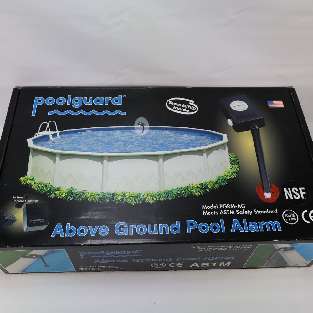 NEW poolguard PGRM-AG Above‎ Ground Pool Alarm Pool Guard OPEN BOX, Made in USA